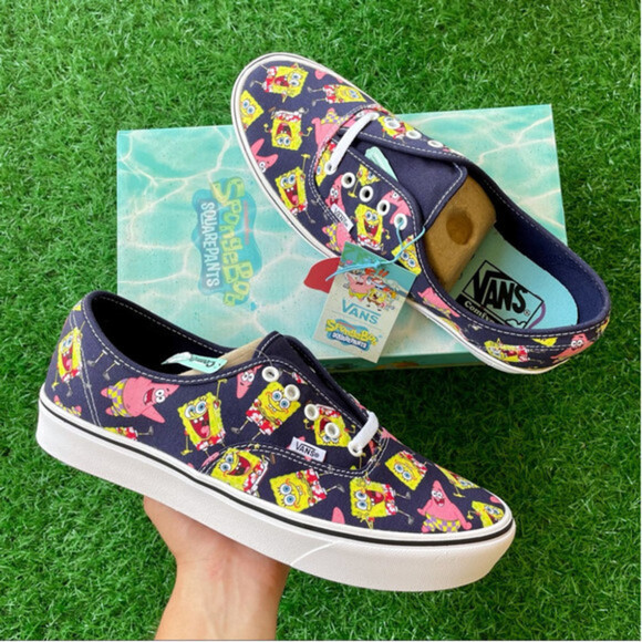 Vans Other - Vans Comfycush Authentic Spongebob Alohabob